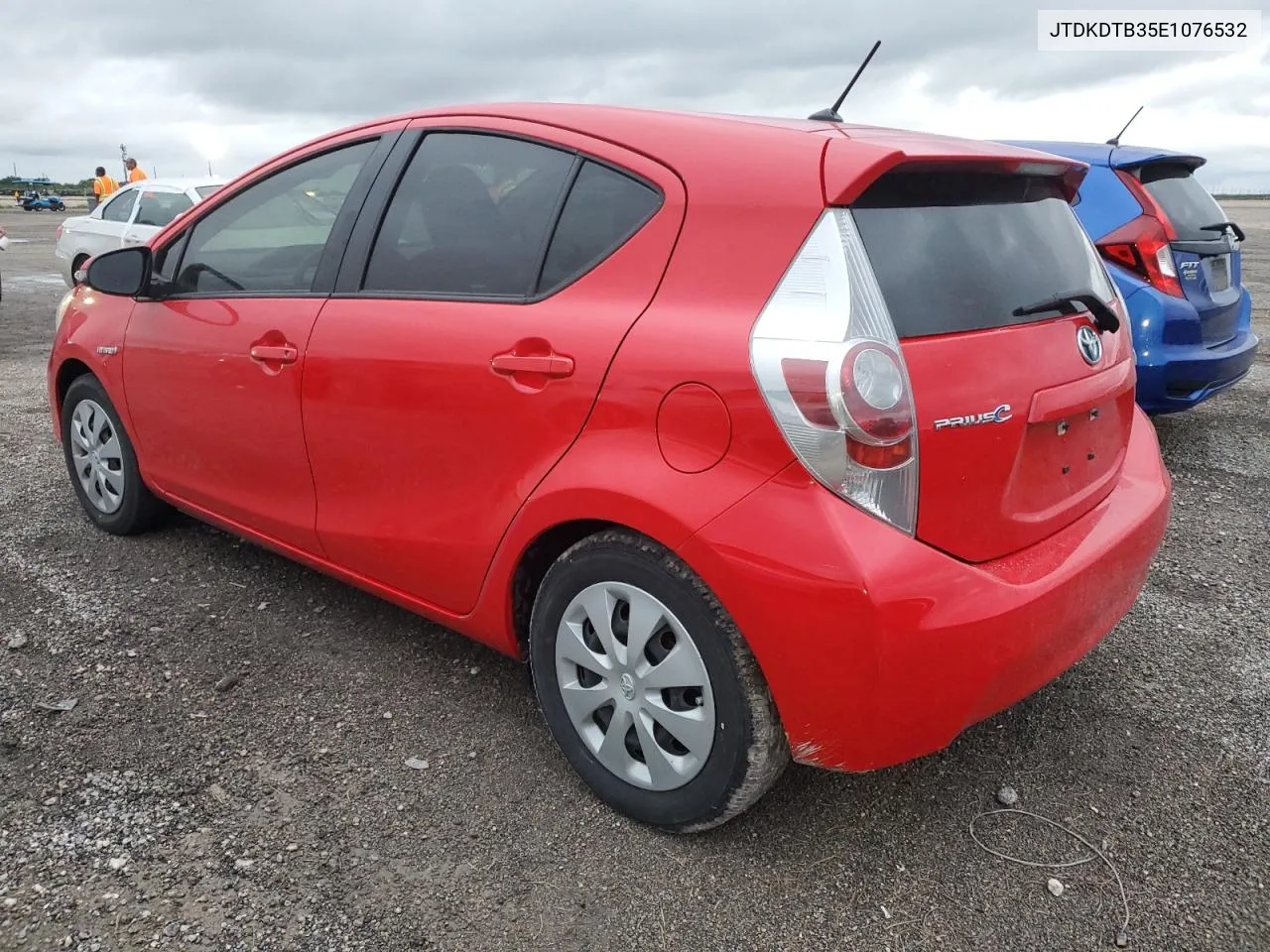 2014 Toyota Prius C VIN: JTDKDTB35E1076532 Lot: 74906834