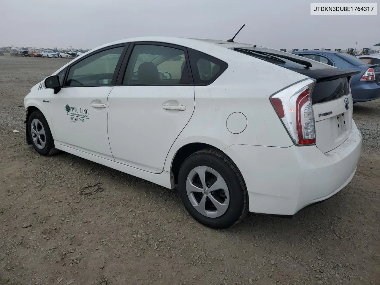 2014 Toyota Prius VIN: JTDKN3DU8E1764317 Lot: 74941114