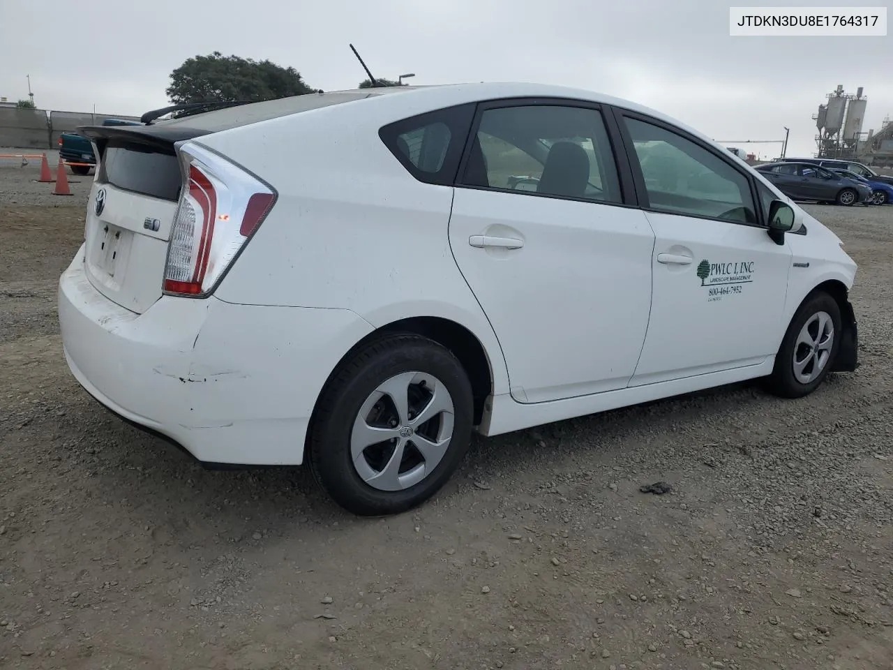 JTDKN3DU8E1764317 2014 Toyota Prius