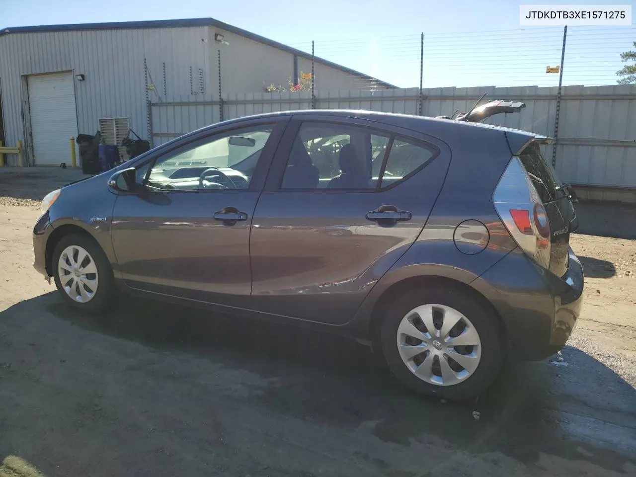 2014 Toyota Prius C VIN: JTDKDTB3XE1571275 Lot: 74960614