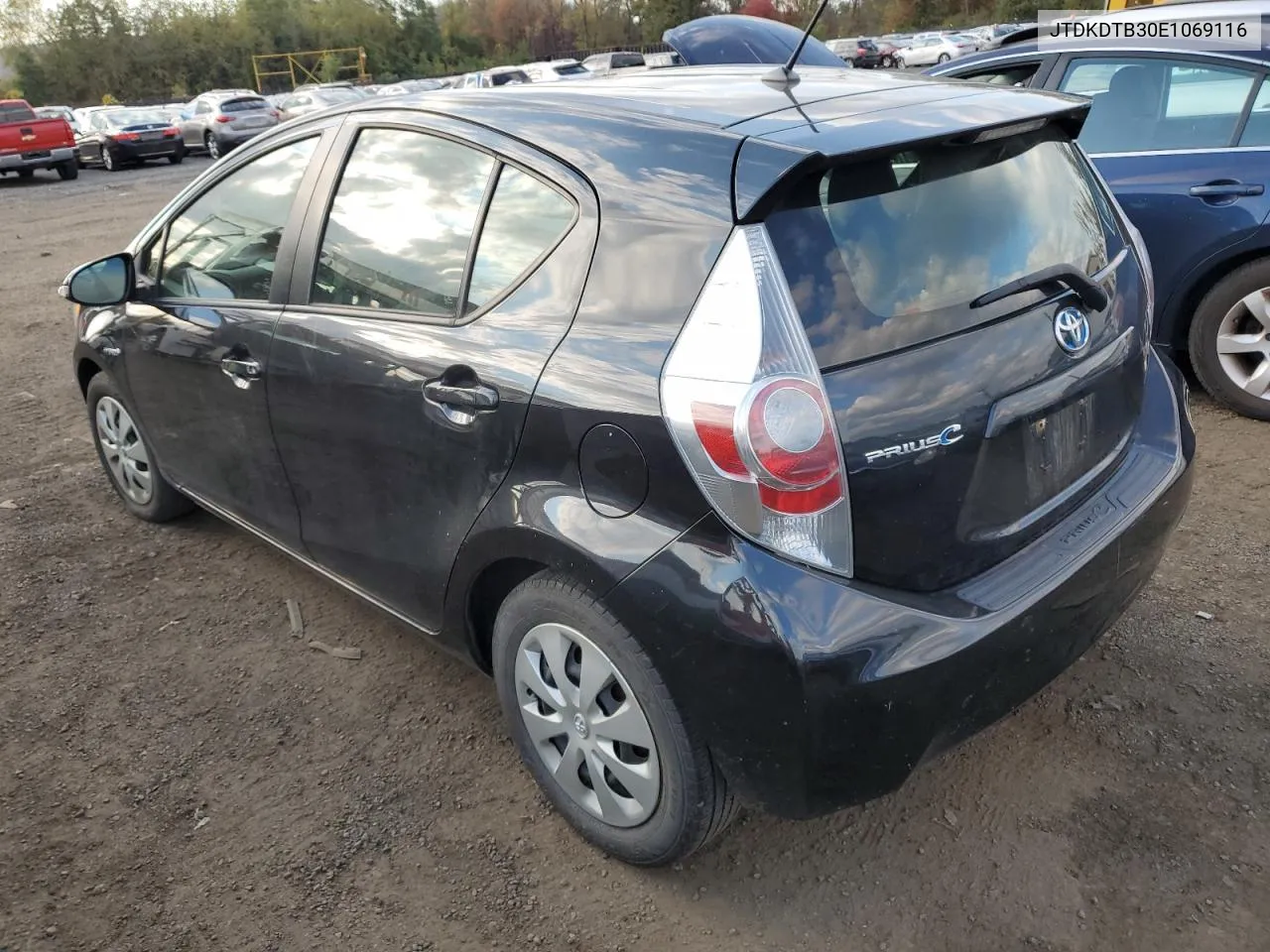 2014 Toyota Prius C VIN: JTDKDTB30E1069116 Lot: 74994954