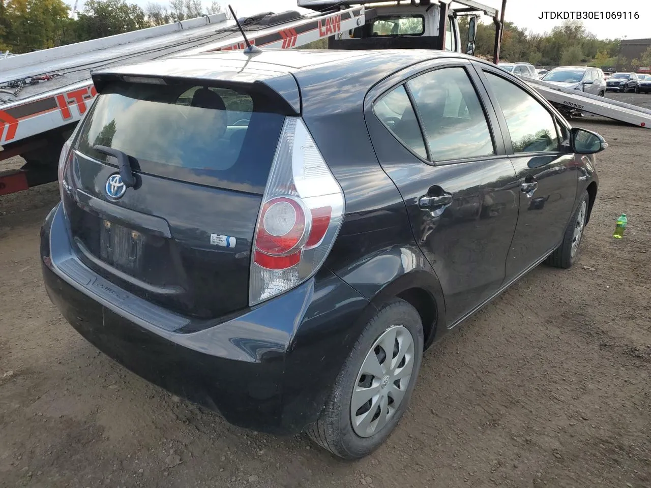 2014 Toyota Prius C VIN: JTDKDTB30E1069116 Lot: 74994954