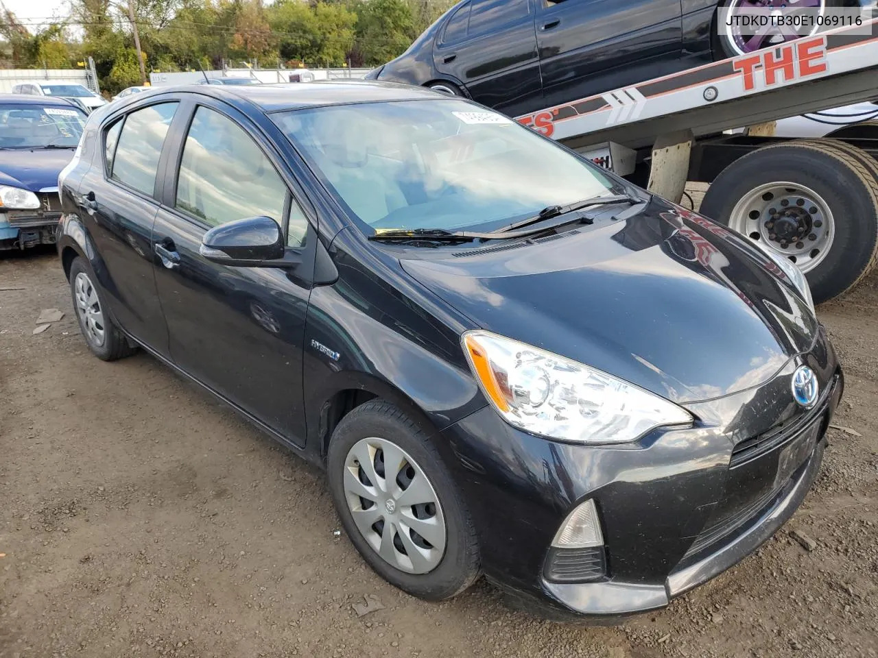 2014 Toyota Prius C VIN: JTDKDTB30E1069116 Lot: 74994954