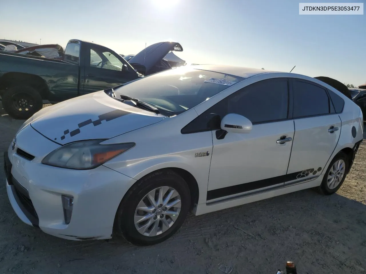 2014 Toyota Prius Plug-In VIN: JTDKN3DP5E3053477 Lot: 75019224