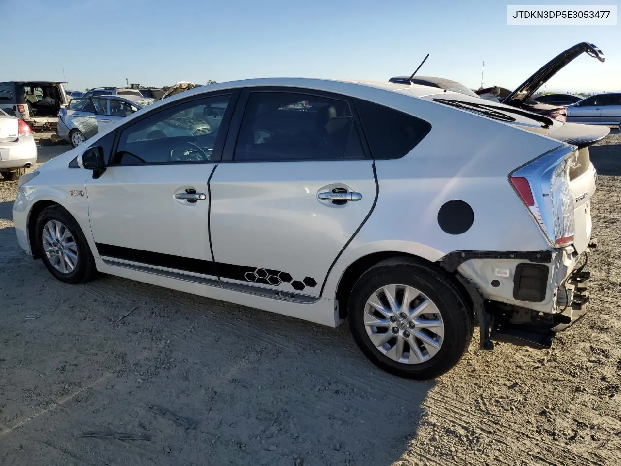 2014 Toyota Prius Plug-In VIN: JTDKN3DP5E3053477 Lot: 75019224