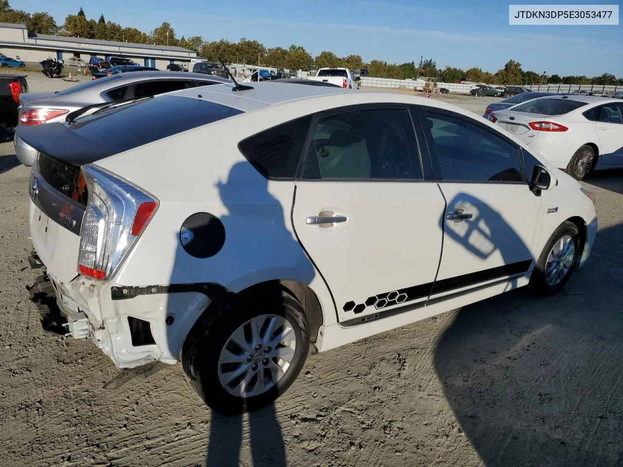 2014 Toyota Prius Plug-In VIN: JTDKN3DP5E3053477 Lot: 75019224