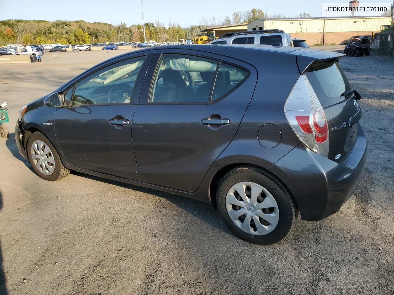 2014 Toyota Prius C VIN: JTDKDTB31E1070100 Lot: 75021454