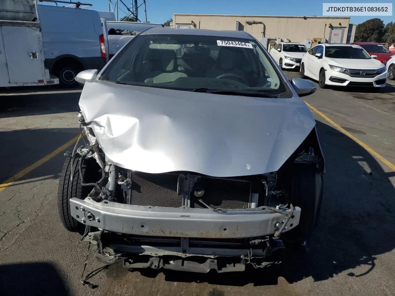 JTDKDTB36E1083652 2014 Toyota Prius C