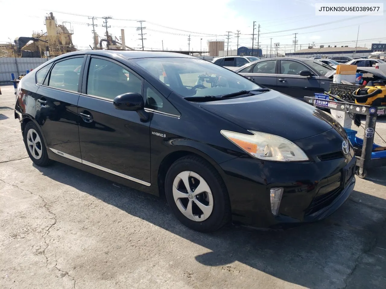 2014 Toyota Prius VIN: JTDKN3DU6E0389677 Lot: 75111914