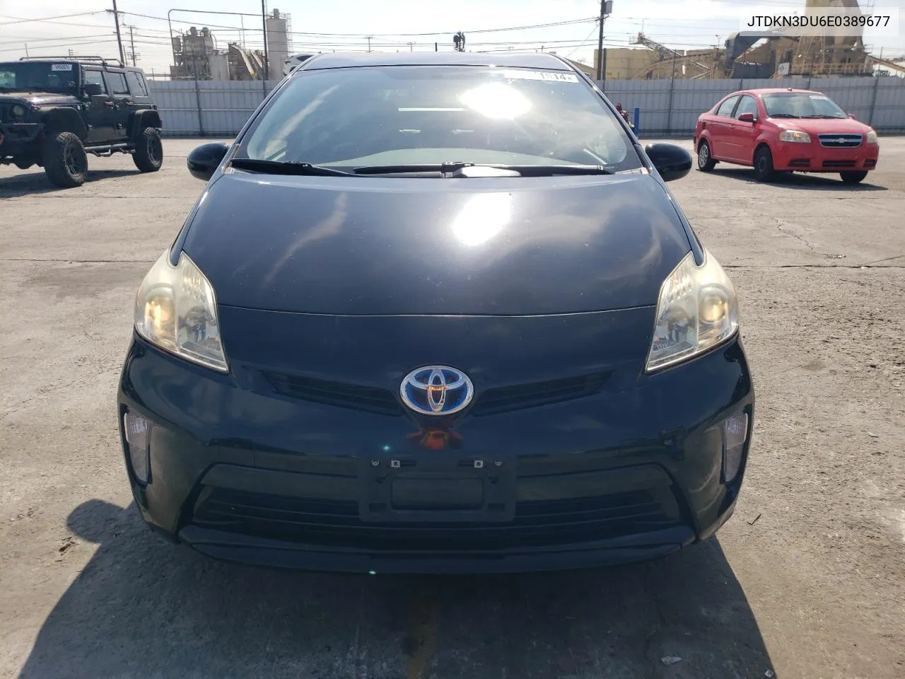 2014 Toyota Prius VIN: JTDKN3DU6E0389677 Lot: 75111914