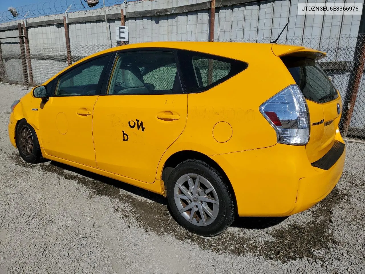 2014 Toyota Prius V VIN: JTDZN3EU6E3366976 Lot: 75327054