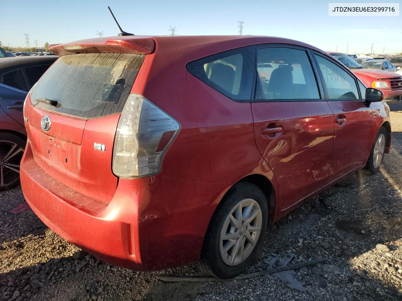 2014 Toyota Prius V VIN: JTDZN3EU6E3299716 Lot: 75431464