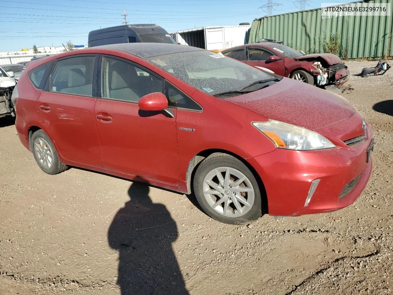 2014 Toyota Prius V VIN: JTDZN3EU6E3299716 Lot: 75431464