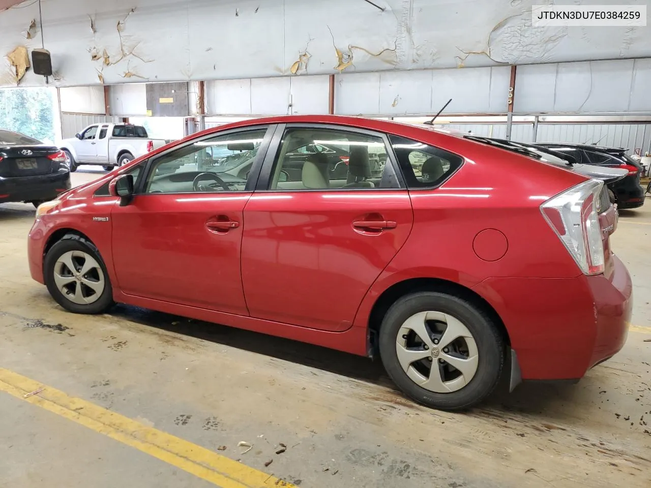 JTDKN3DU7E0384259 2014 Toyota Prius