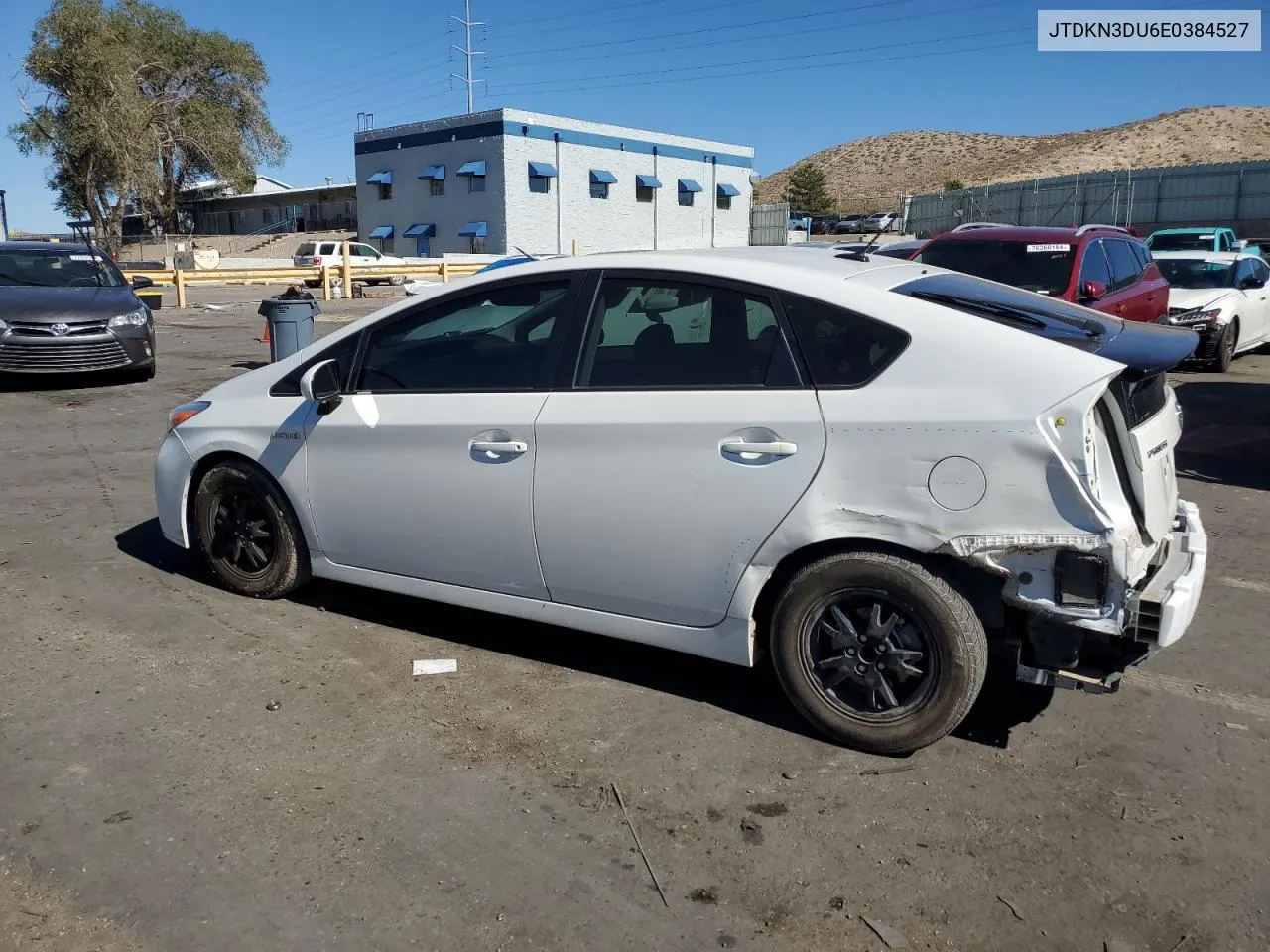 2014 Toyota Prius VIN: JTDKN3DU6E0384527 Lot: 75563284