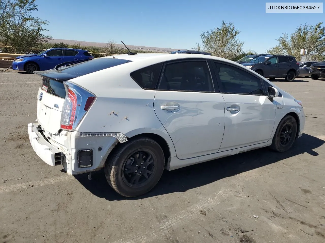 2014 Toyota Prius VIN: JTDKN3DU6E0384527 Lot: 75563284