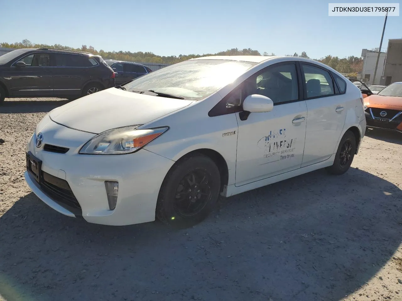 2014 Toyota Prius VIN: JTDKN3DU3E1795877 Lot: 75587854