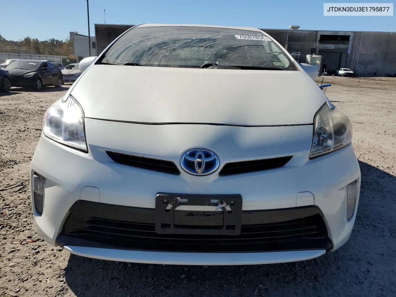 2014 Toyota Prius VIN: JTDKN3DU3E1795877 Lot: 75587854