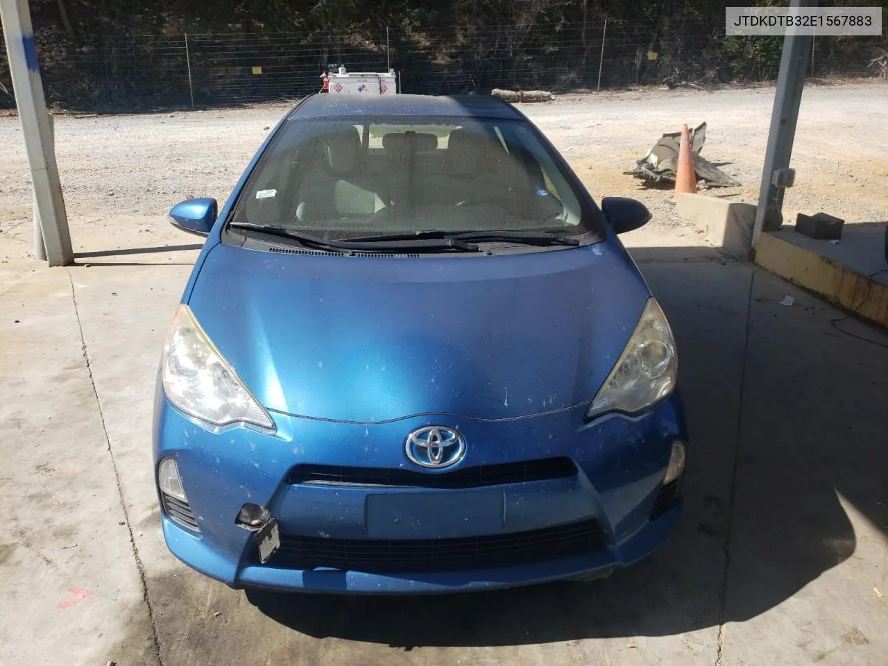 2014 Toyota Prius C VIN: JTDKDTB32E1567883 Lot: 75603974