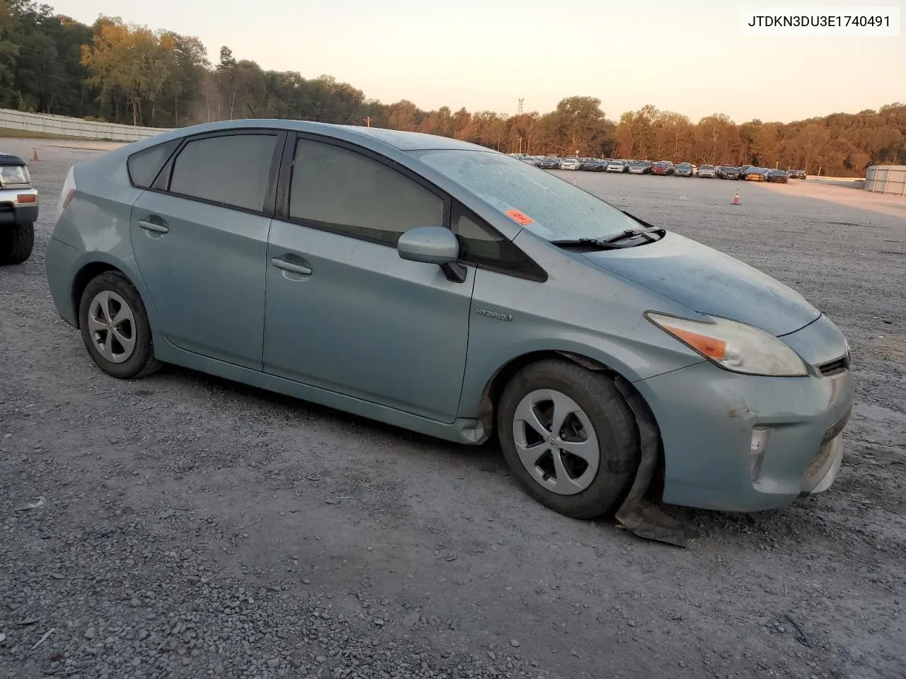 JTDKN3DU3E1740491 2014 Toyota Prius