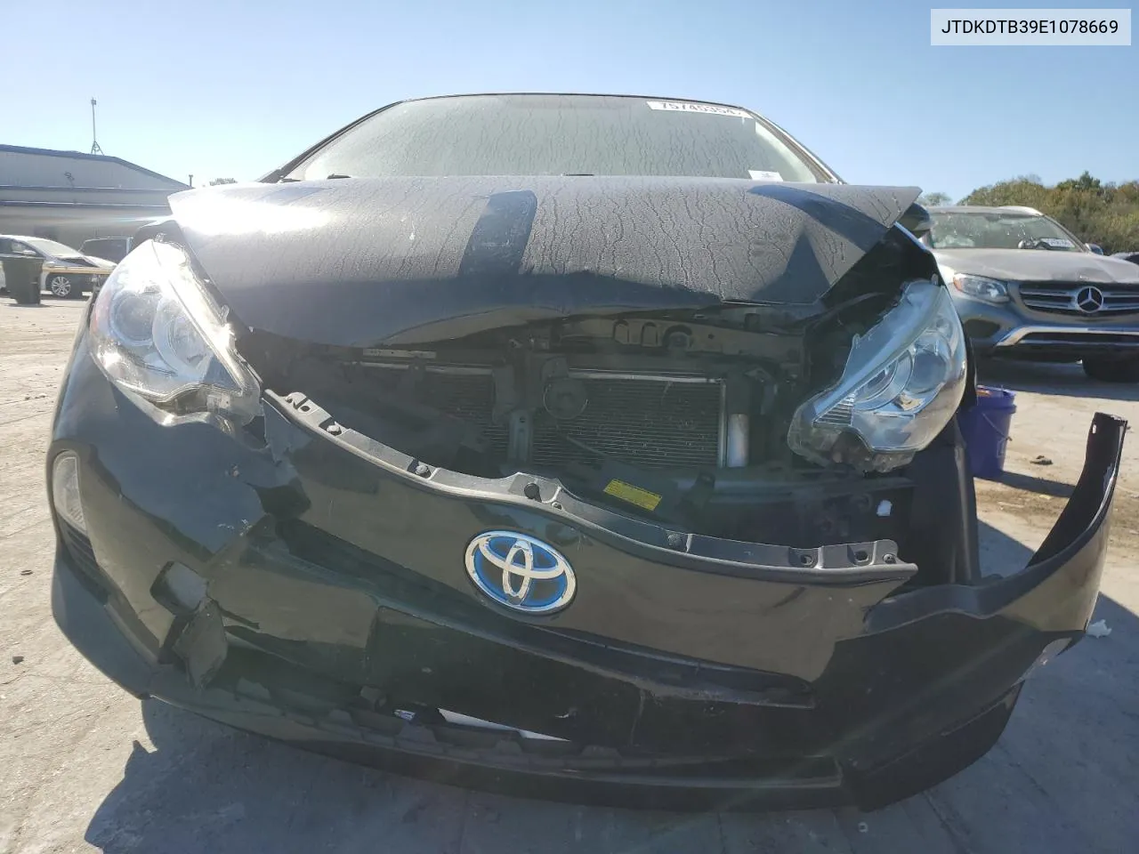 2014 Toyota Prius C VIN: JTDKDTB39E1078669 Lot: 75745354