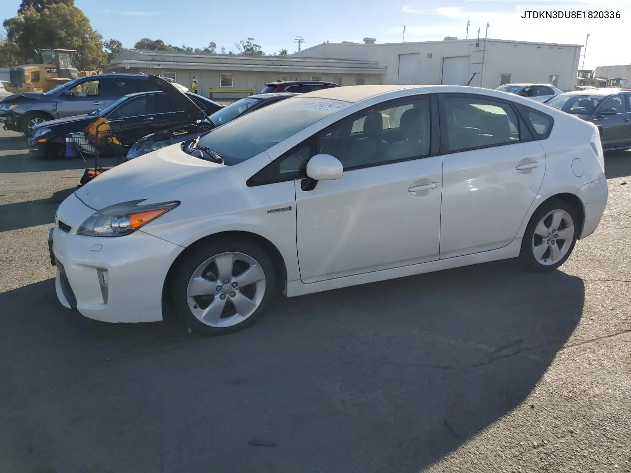 JTDKN3DU8E1820336 2014 Toyota Prius