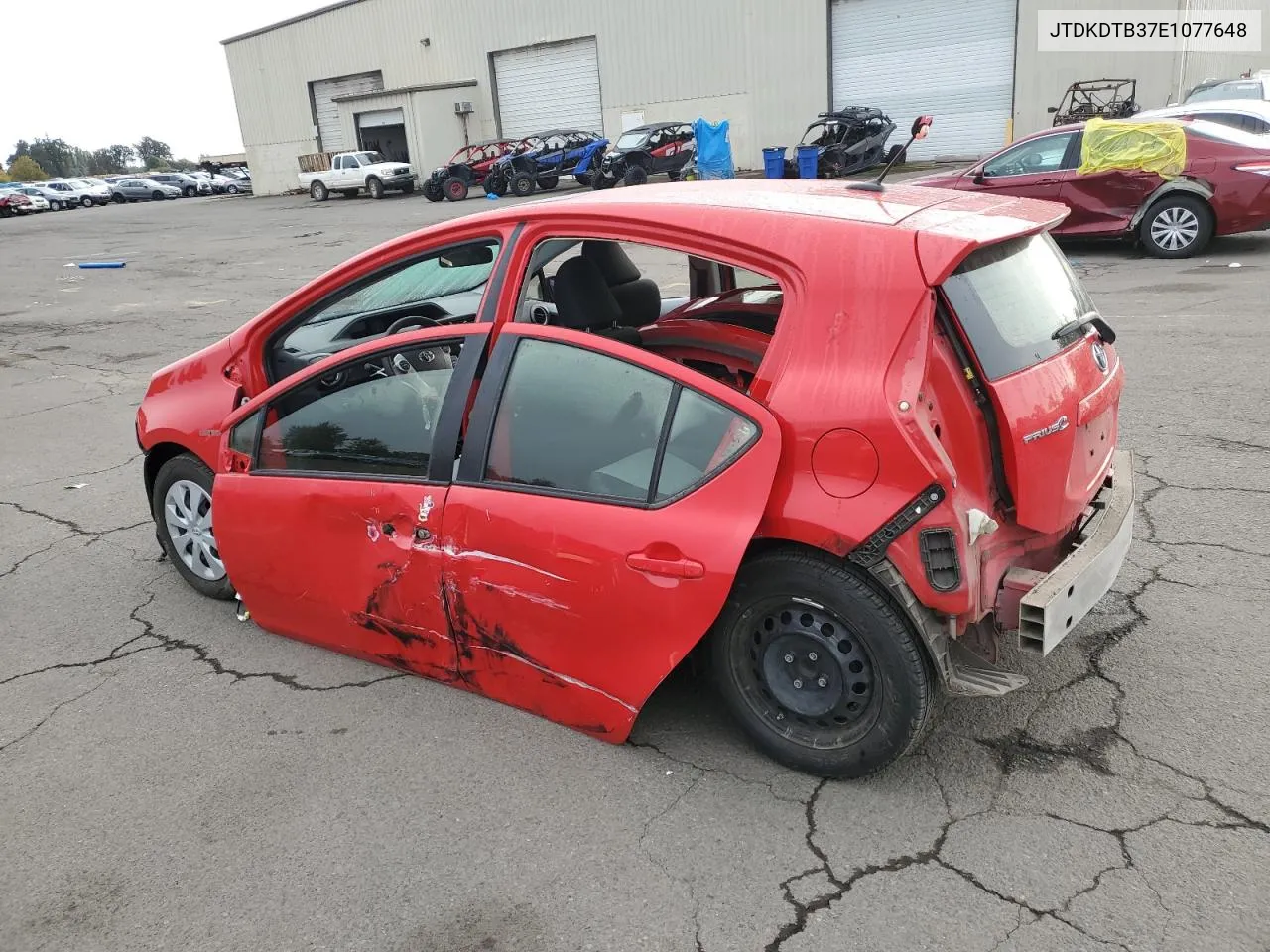 JTDKDTB37E1077648 2014 Toyota Prius C