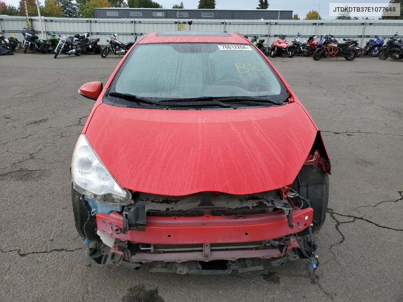 JTDKDTB37E1077648 2014 Toyota Prius C