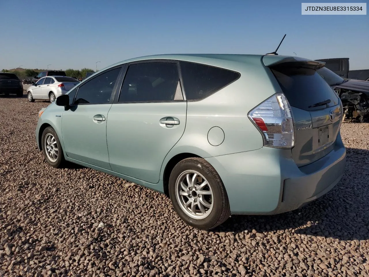 2014 Toyota Prius V VIN: JTDZN3EU8E3315334 Lot: 76018904