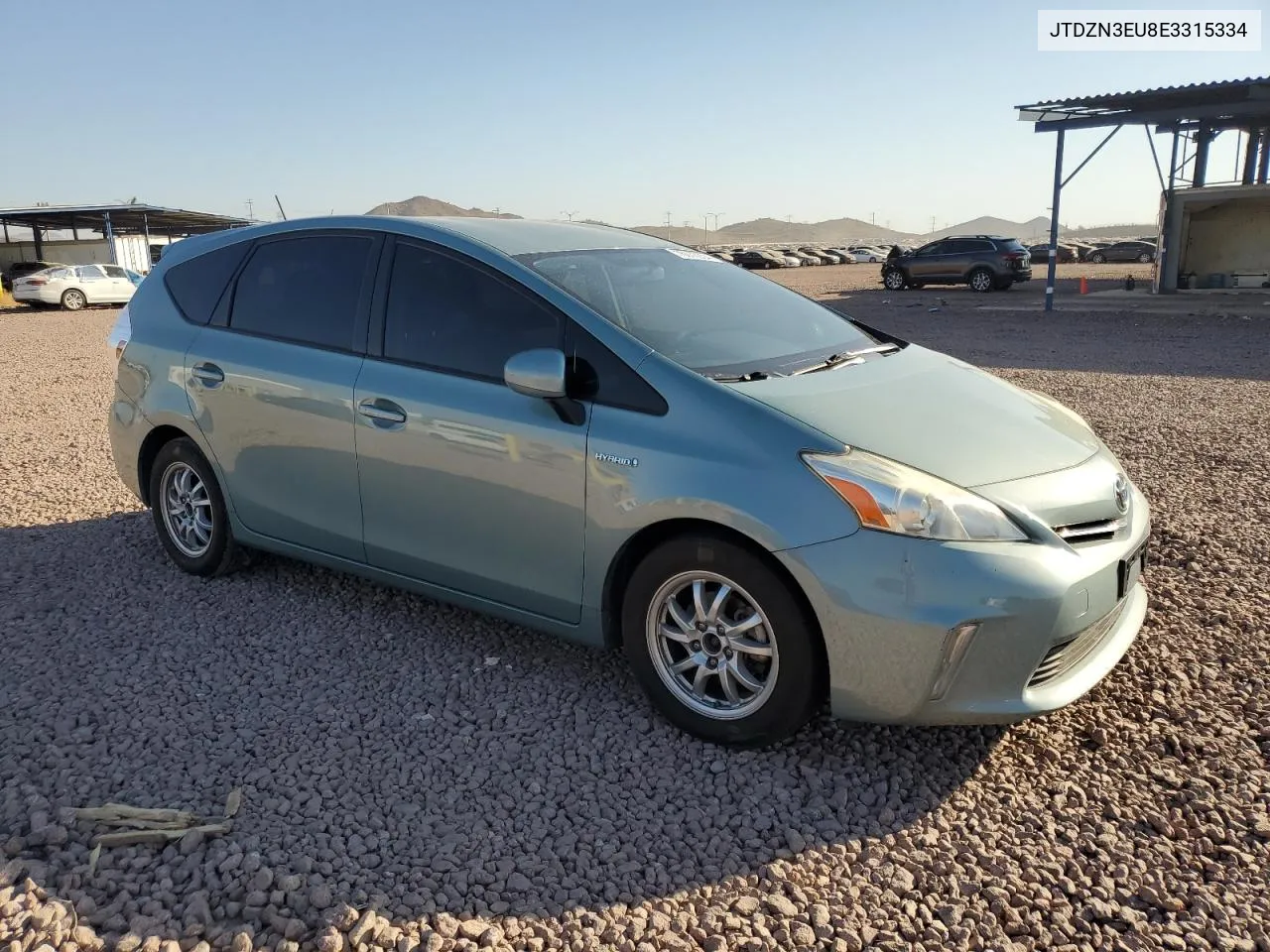 2014 Toyota Prius V VIN: JTDZN3EU8E3315334 Lot: 76018904