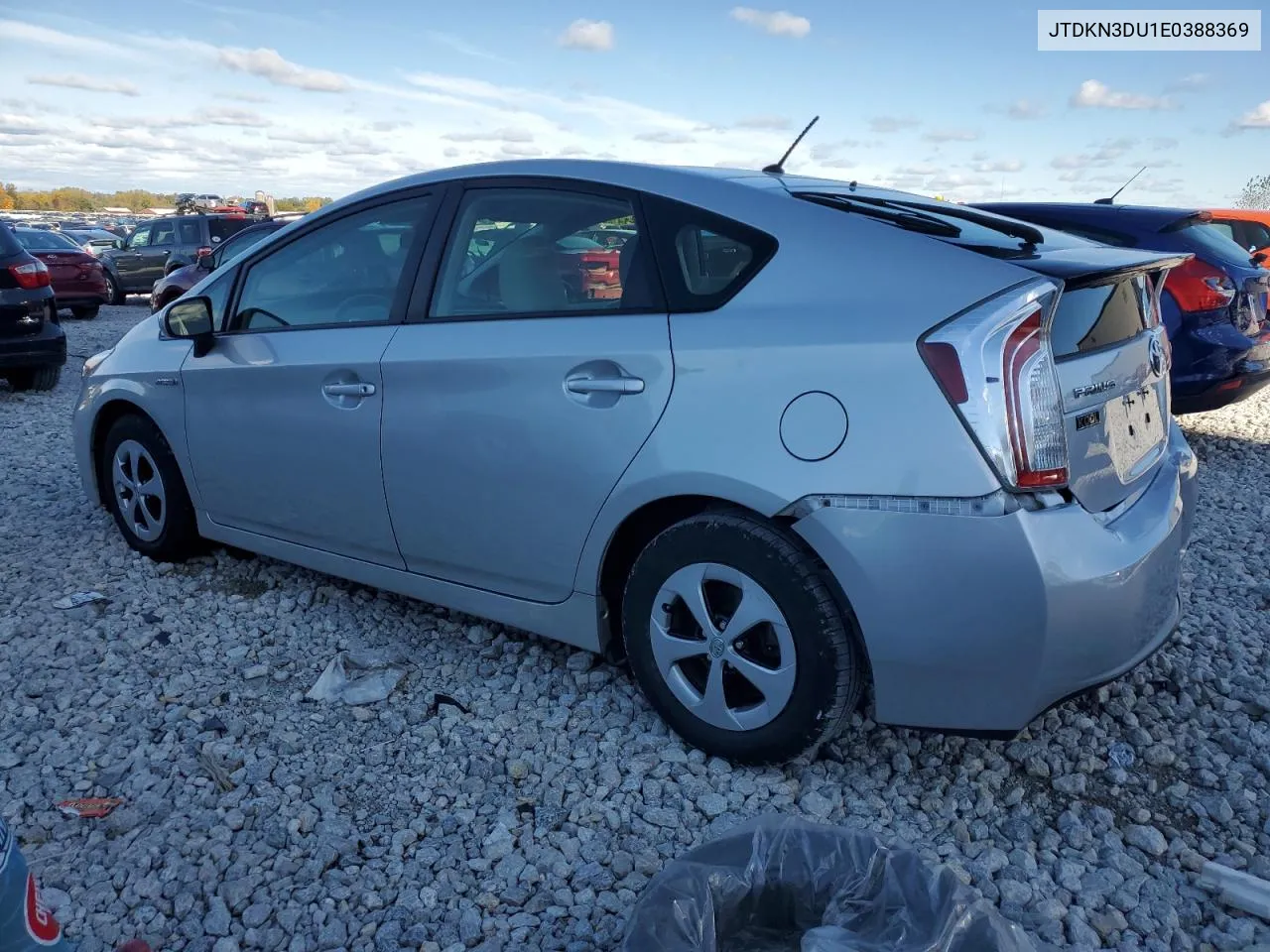 2014 Toyota Prius VIN: JTDKN3DU1E0388369 Lot: 76071164