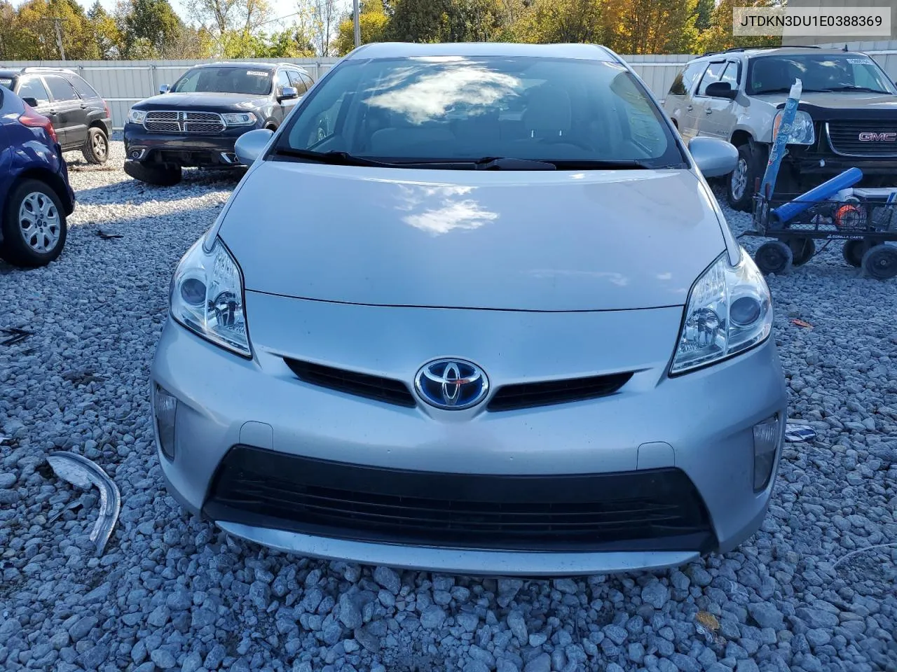 2014 Toyota Prius VIN: JTDKN3DU1E0388369 Lot: 76071164