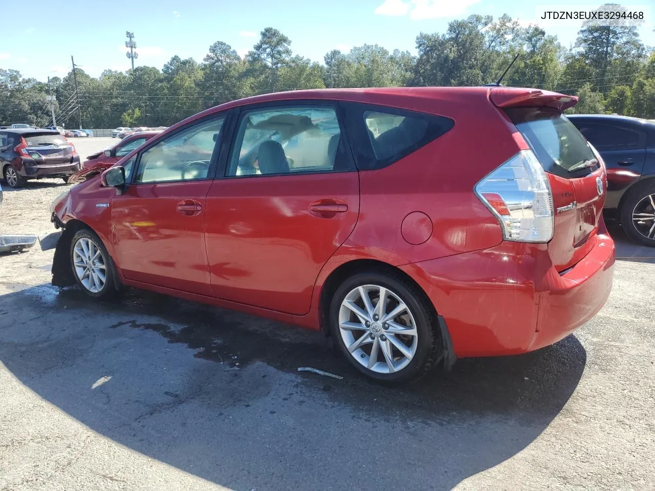 2014 Toyota Prius V VIN: JTDZN3EUXE3294468 Lot: 76127564