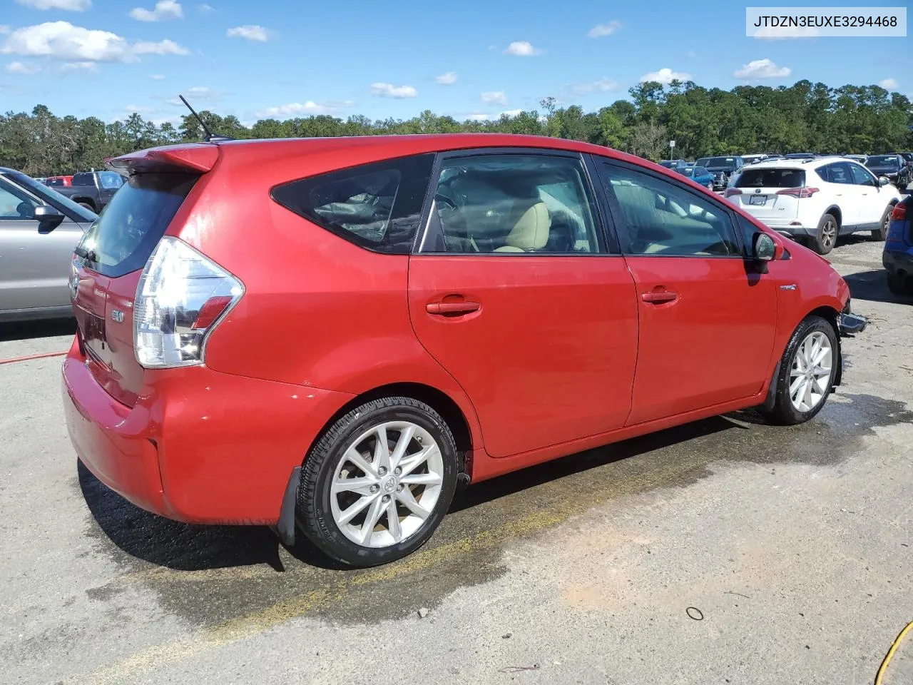 2014 Toyota Prius V VIN: JTDZN3EUXE3294468 Lot: 76127564