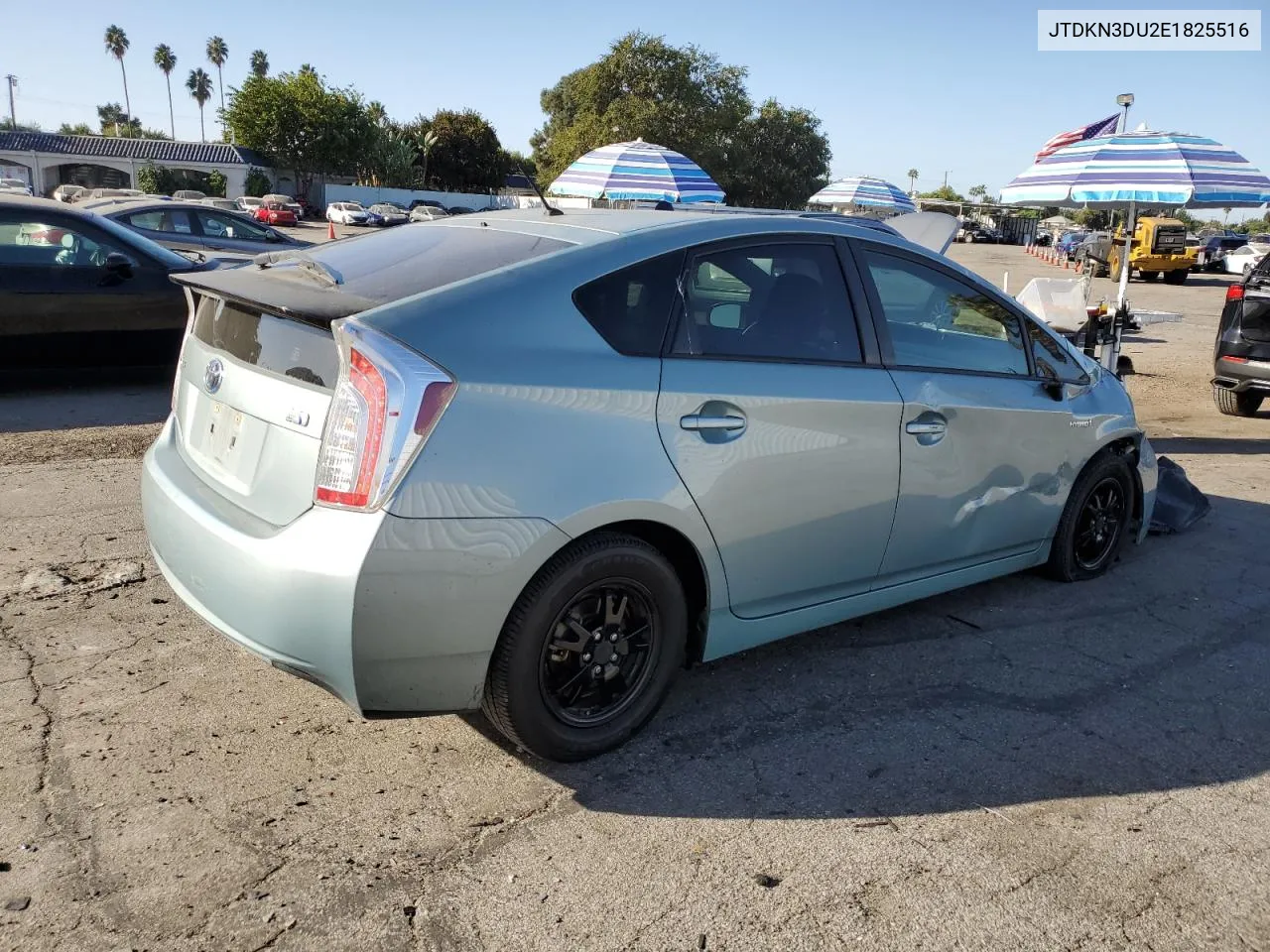 2014 Toyota Prius VIN: JTDKN3DU2E1825516 Lot: 76132564