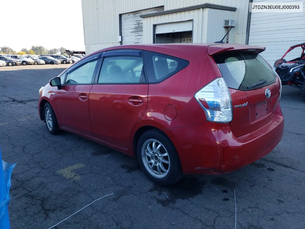 JTDZN3EU0EJ000393 2014 Toyota Prius V