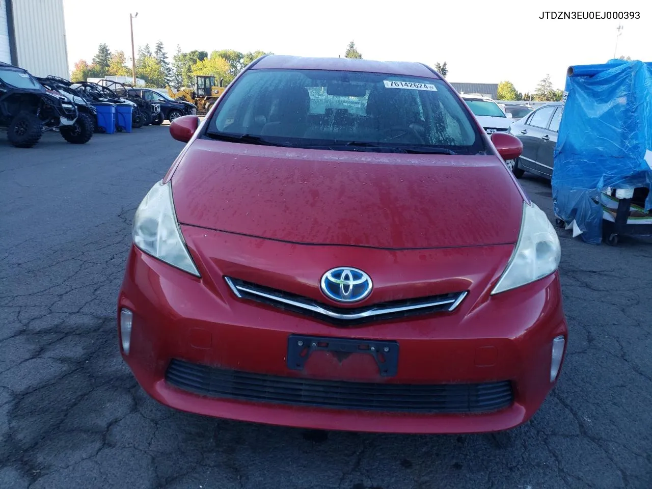 JTDZN3EU0EJ000393 2014 Toyota Prius V