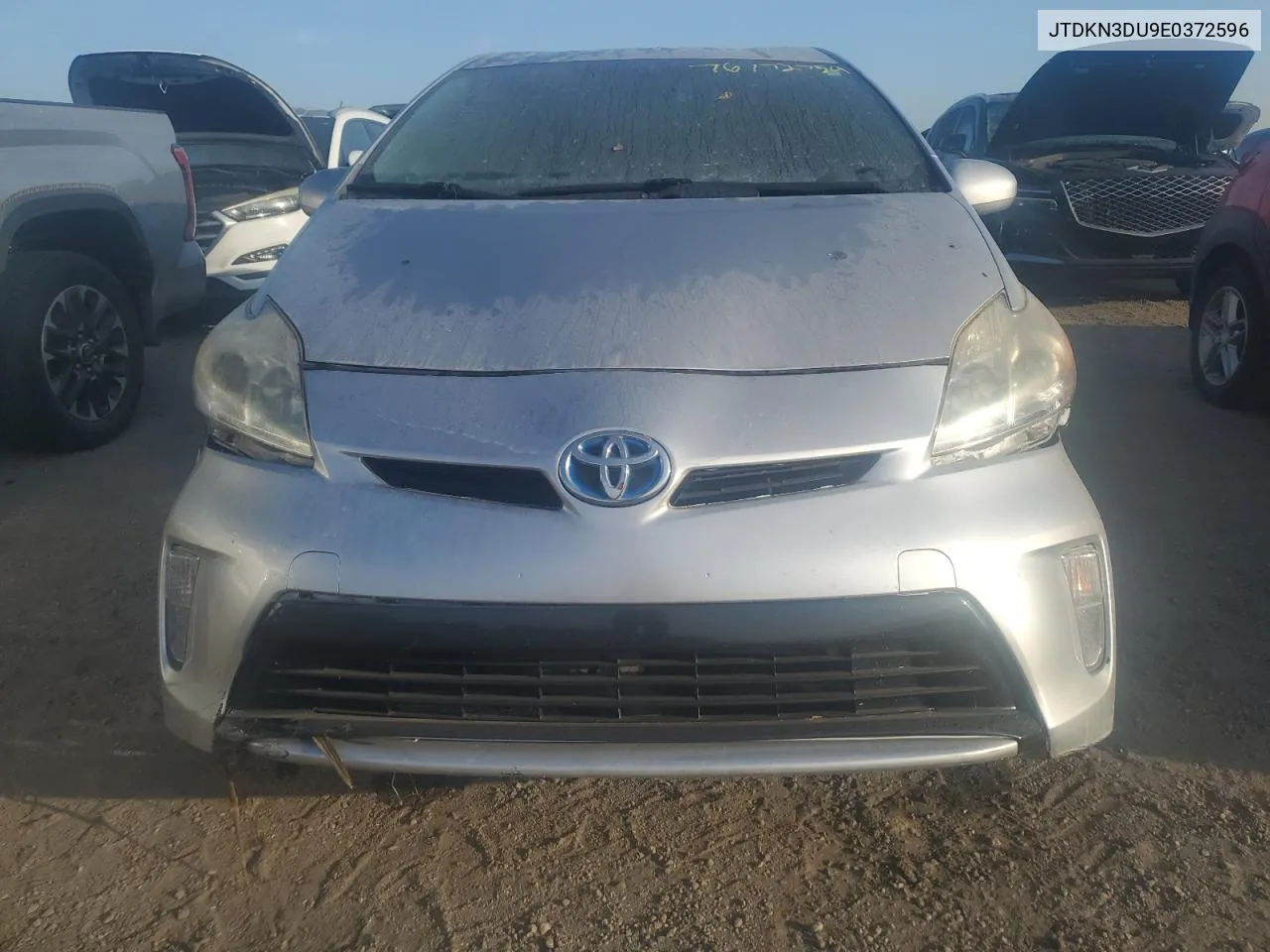 2014 Toyota Prius VIN: JTDKN3DU9E0372596 Lot: 76172754