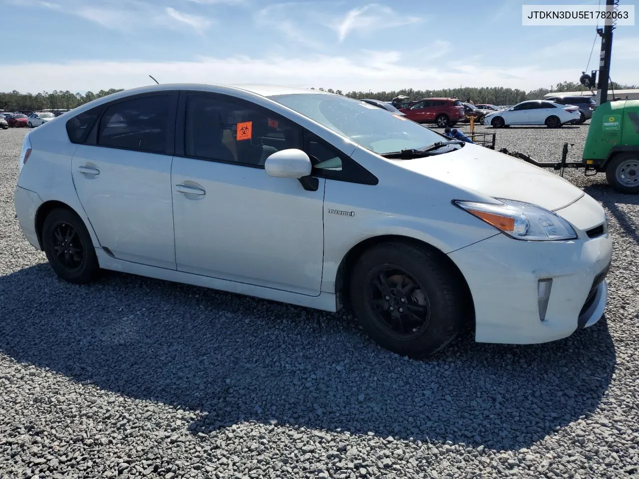 2014 Toyota Prius VIN: JTDKN3DU5E1782063 Lot: 76175364