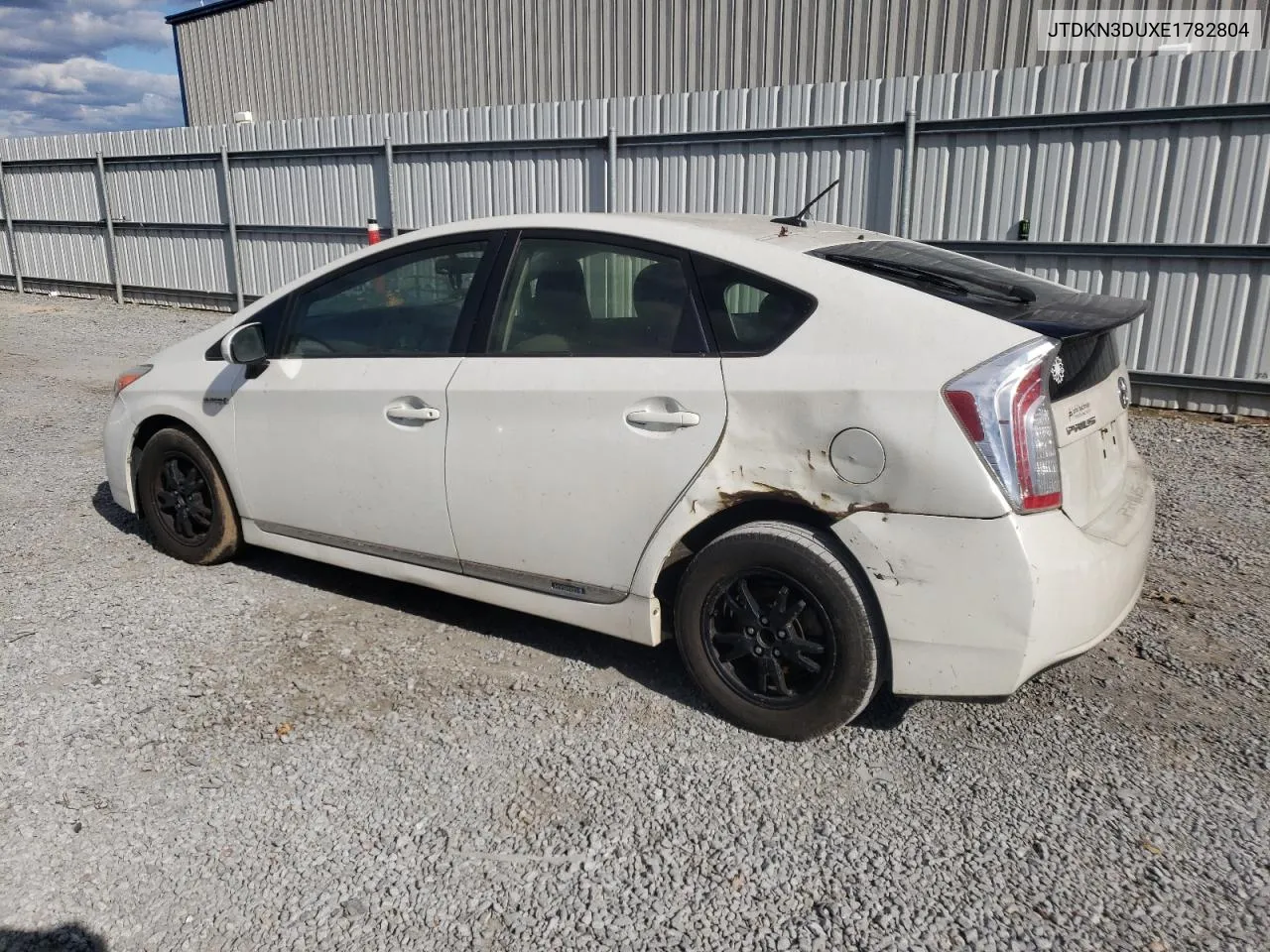 2014 Toyota Prius VIN: JTDKN3DUXE1782804 Lot: 76310864