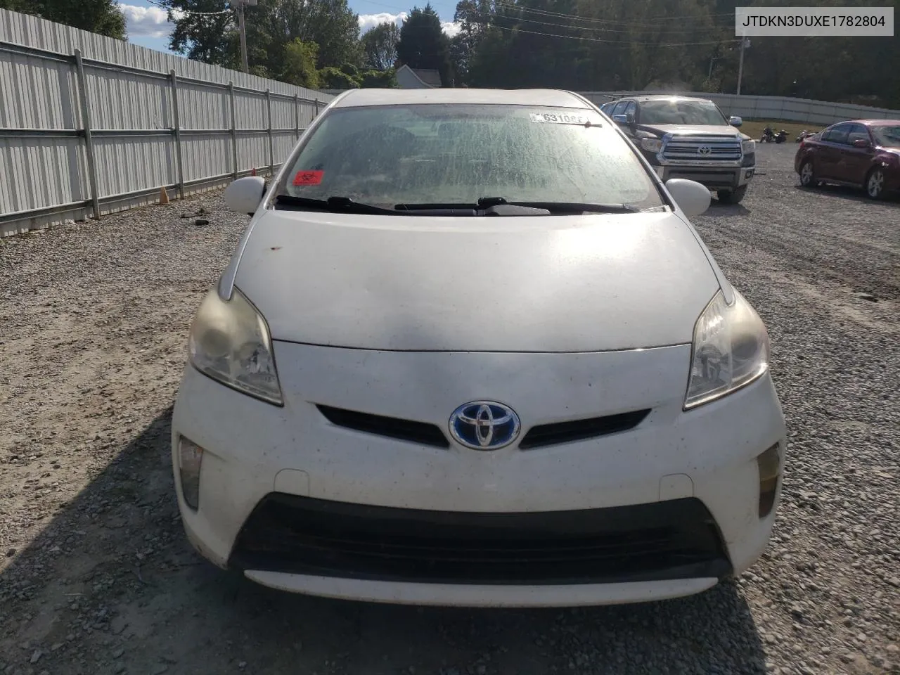 JTDKN3DUXE1782804 2014 Toyota Prius