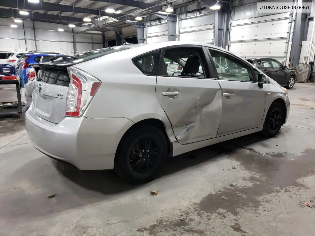 2014 Toyota Prius VIN: JTDKN3DU3E0378961 Lot: 76311284