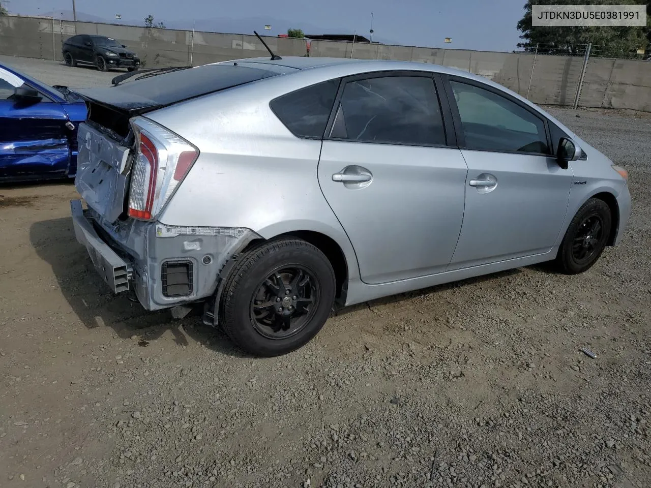 2014 Toyota Prius VIN: JTDKN3DU5E0381991 Lot: 76346884