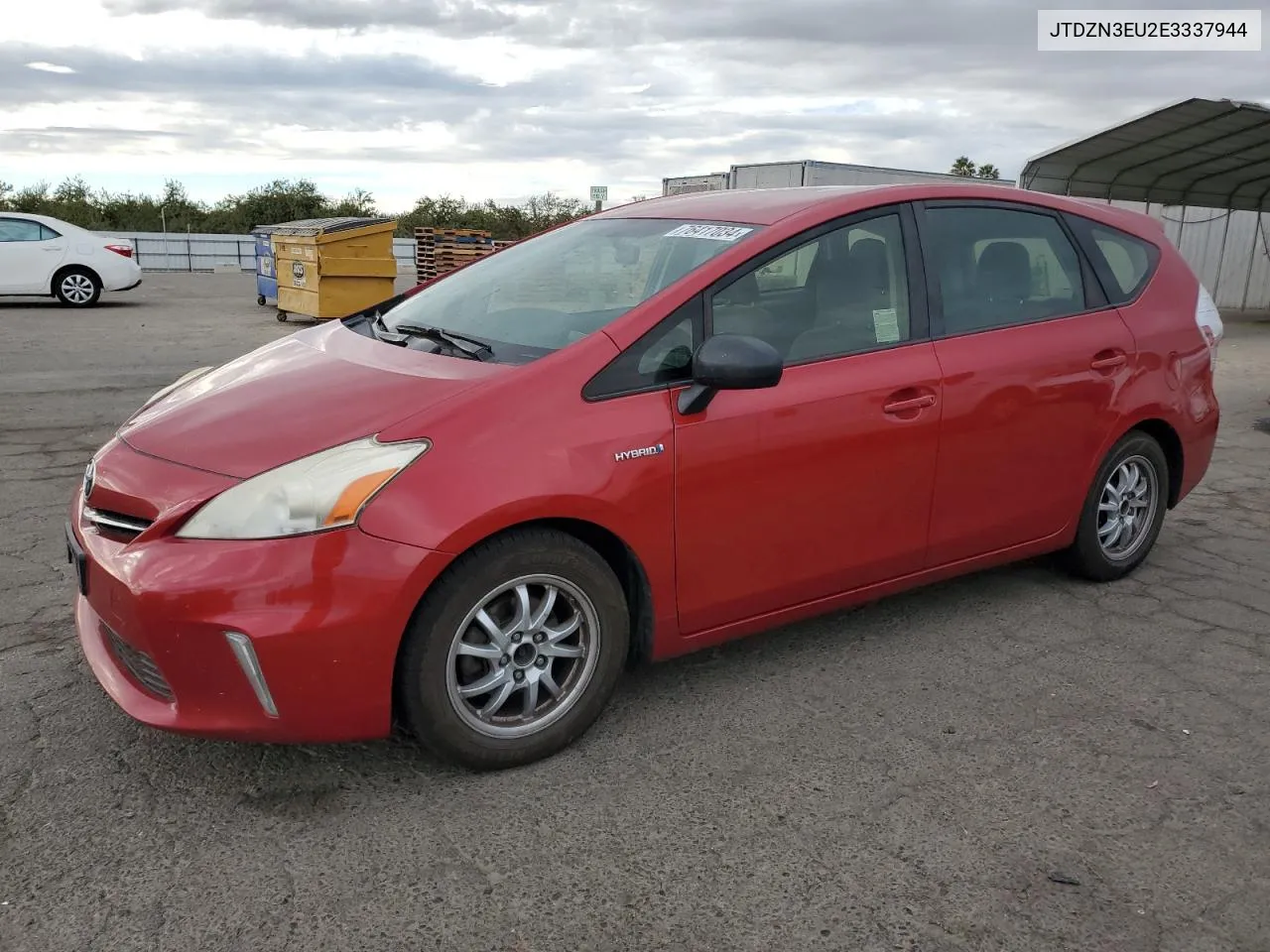 2014 Toyota Prius V VIN: JTDZN3EU2E3337944 Lot: 76417034