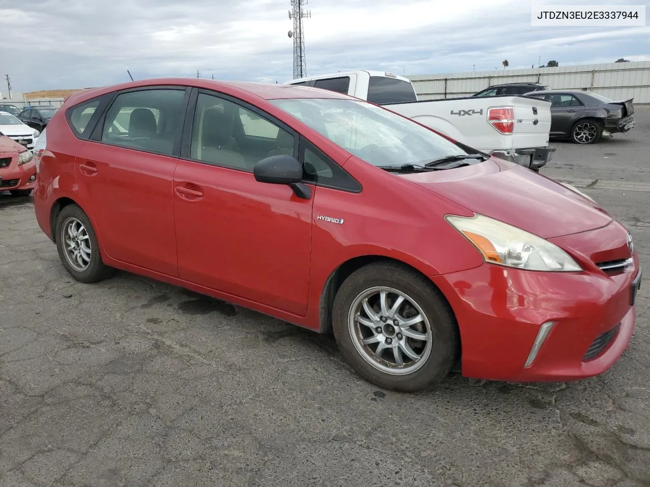 2014 Toyota Prius V VIN: JTDZN3EU2E3337944 Lot: 76417034