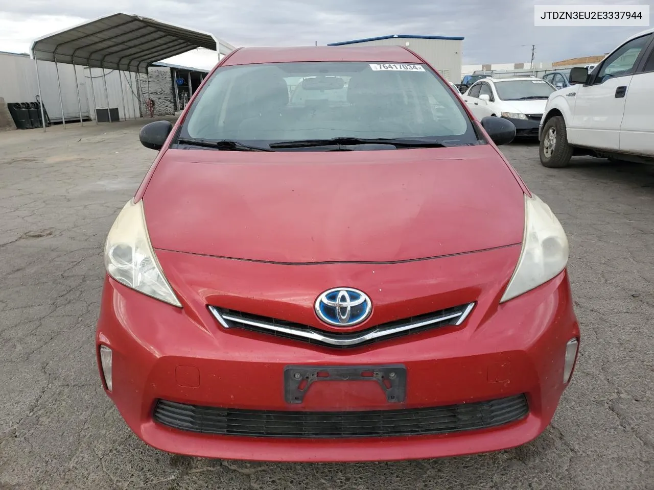 2014 Toyota Prius V VIN: JTDZN3EU2E3337944 Lot: 76417034