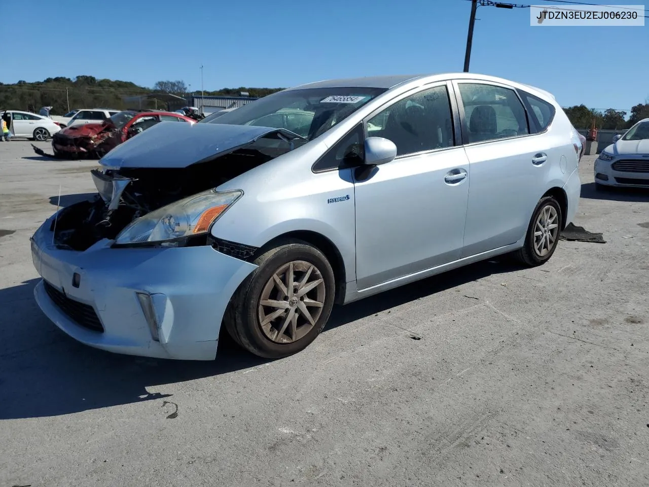 2014 Toyota Prius V VIN: JTDZN3EU2EJ006230 Lot: 76465854