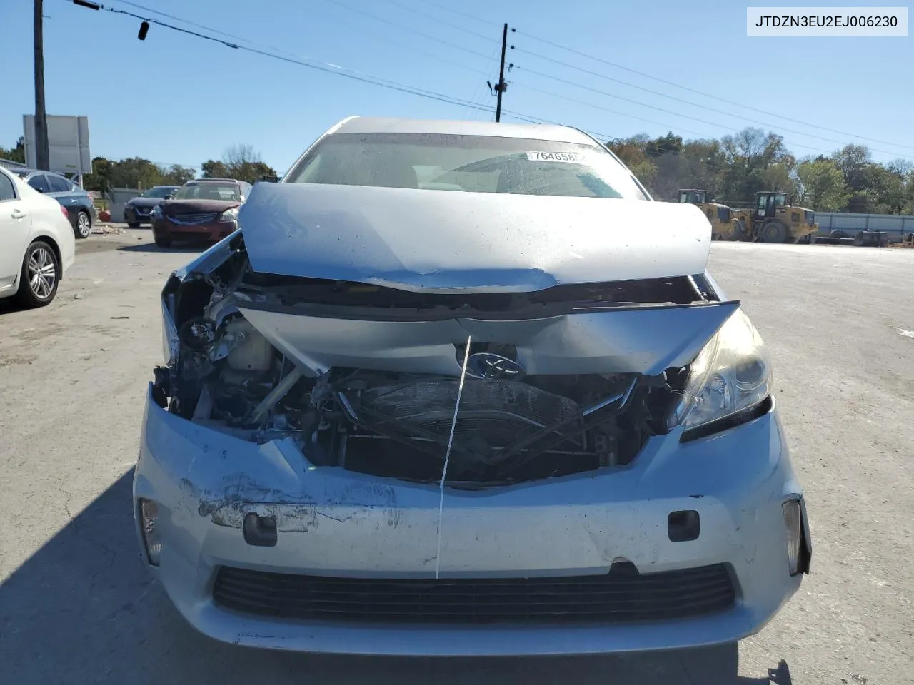 2014 Toyota Prius V VIN: JTDZN3EU2EJ006230 Lot: 76465854