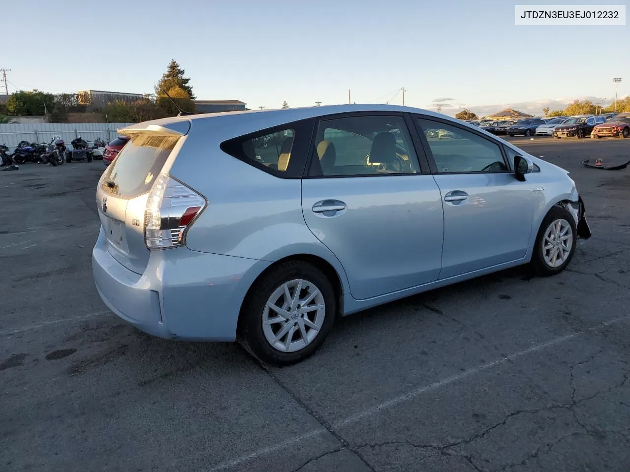 2014 Toyota Prius V VIN: JTDZN3EU3EJ012232 Lot: 76475344