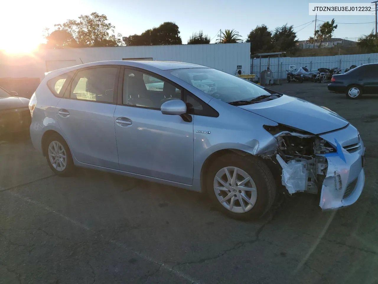 2014 Toyota Prius V VIN: JTDZN3EU3EJ012232 Lot: 76475344